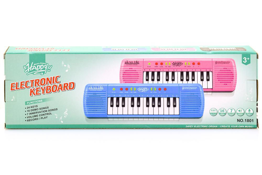 Синтезатор 35см, коробка 1801