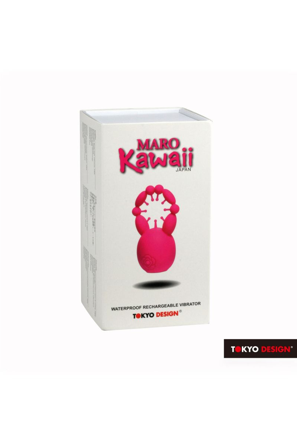 Мини-вибратор с усиками Maro Kawaii 4 (Цвет: ярко-розовый)