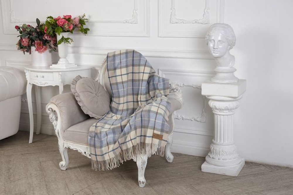 Плед 150х200 Italian Woollen Treasures S.r.l. Sorrento 2 Италия интерьер