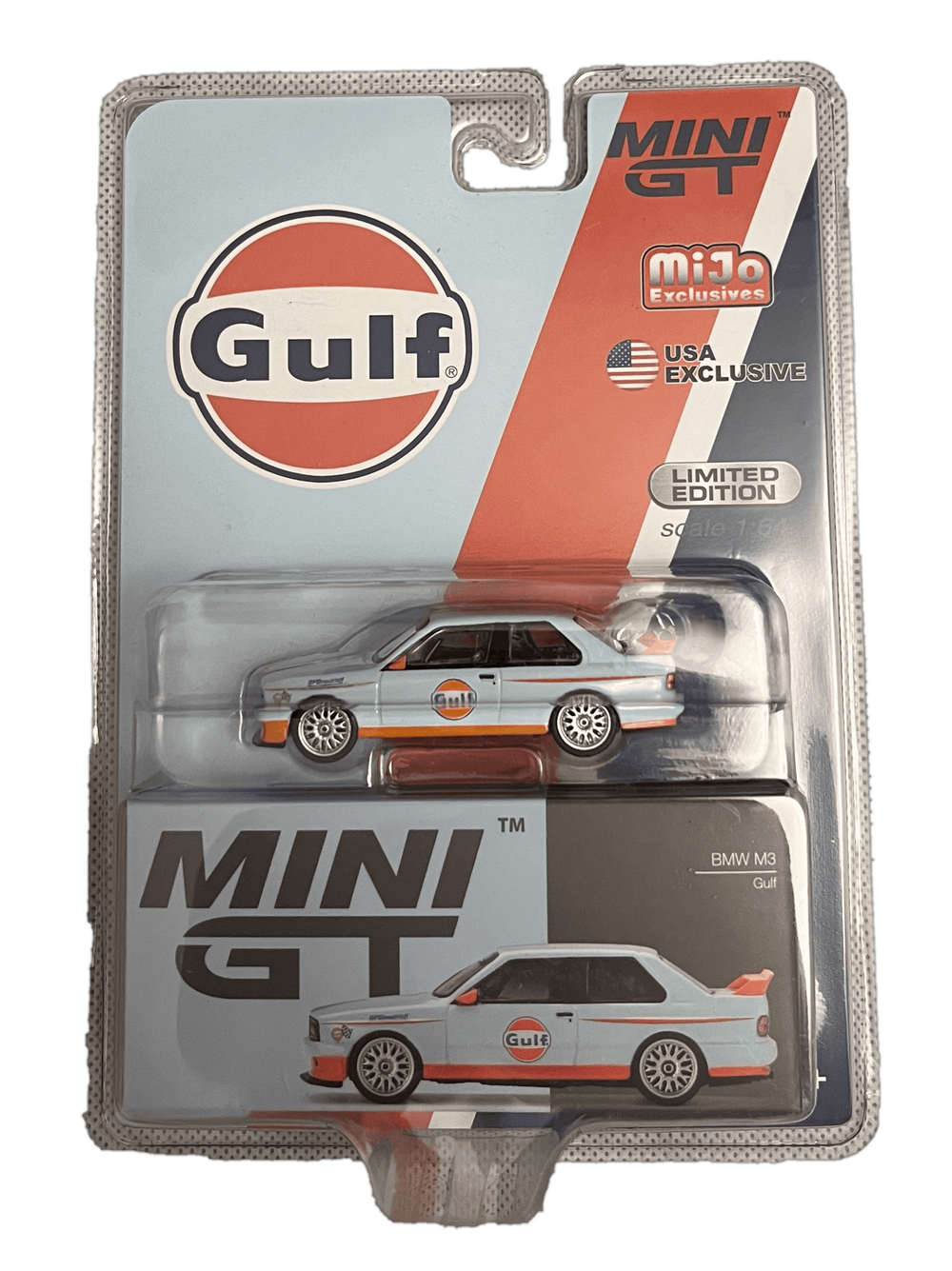 Mini GT BMW M3 E30 (Gulf) (2022)