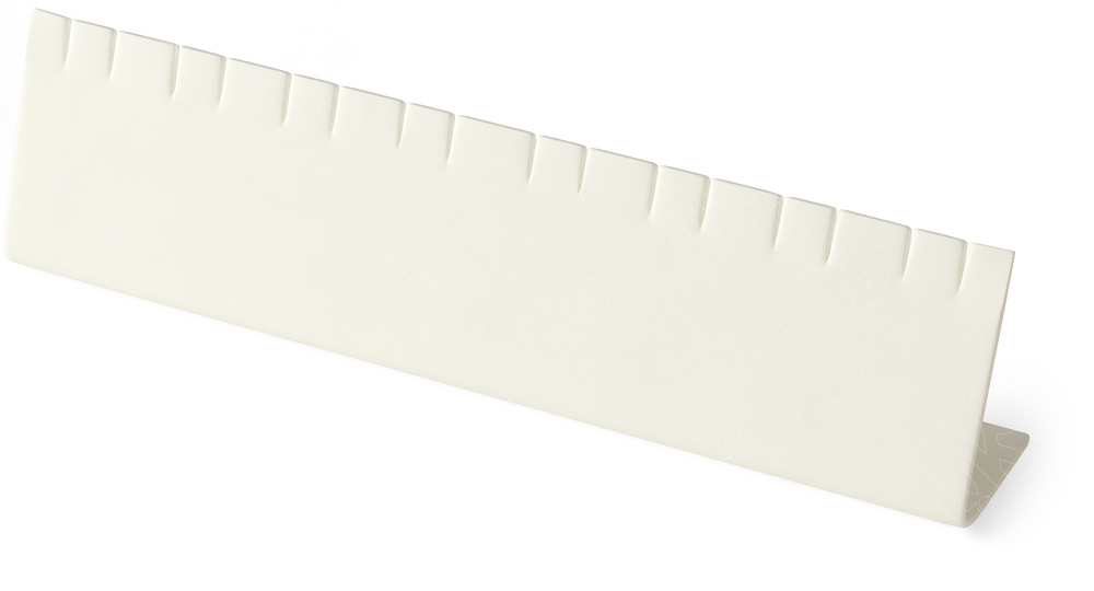 Подставка для 8 пар серег/прорези/ф.№6 (резинка)