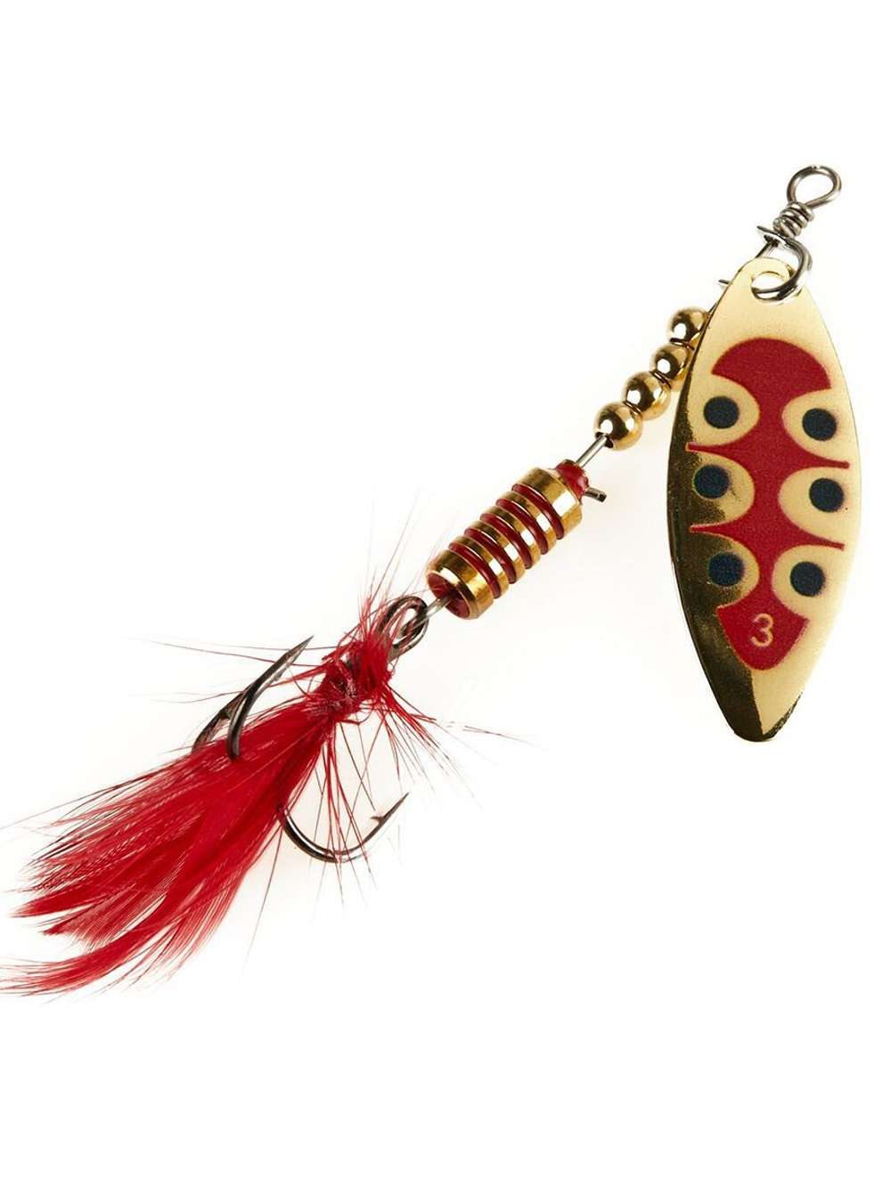 Блесна вращающаяся Lucky John SPIN X LONG 05 12,0г CR (5шт. в упк.)