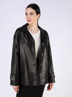 Кожаная куртка демисезонная рубашка
