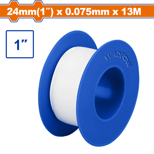 Уплотнительная лента тефлоновая 13мх24мм (250/1000) WADFOW WXP1306