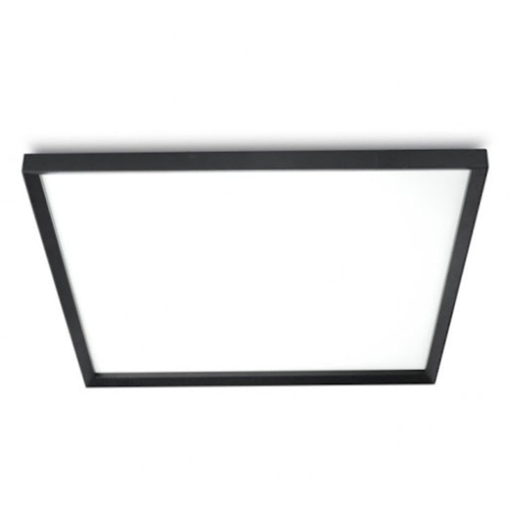 Светильник светодиодный ЭРА SPO-14-38-4K-BL 38Вт 4000К 588x588 матовый черный грильято | Светильники с внутренним драйвером