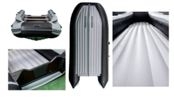 Лодка ПВХ RIVERBOATS 390 НДНД с фальшбортом