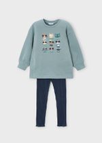 толстовка с леггинсами