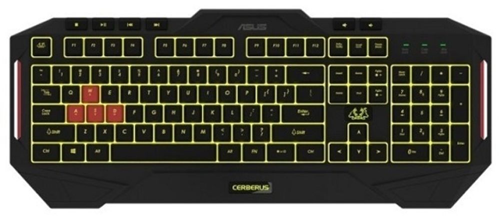 Клавитура Asus Cerberus MKII чёрная