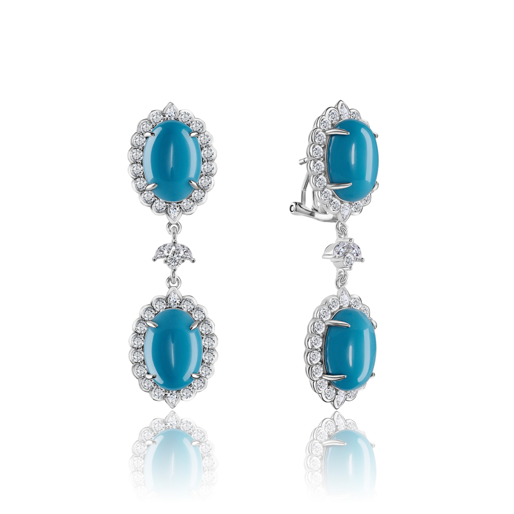 Серьги Turquoise