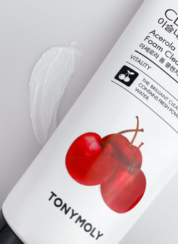 TONY MOLY пенка для умывания Clean Dew с экстрактом ацеролы, 180 мл