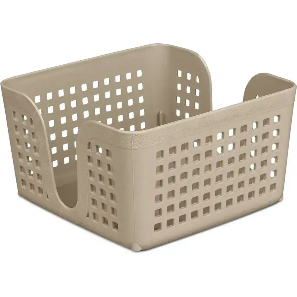 Салфетница Лофт 15 см квадратная (латте)