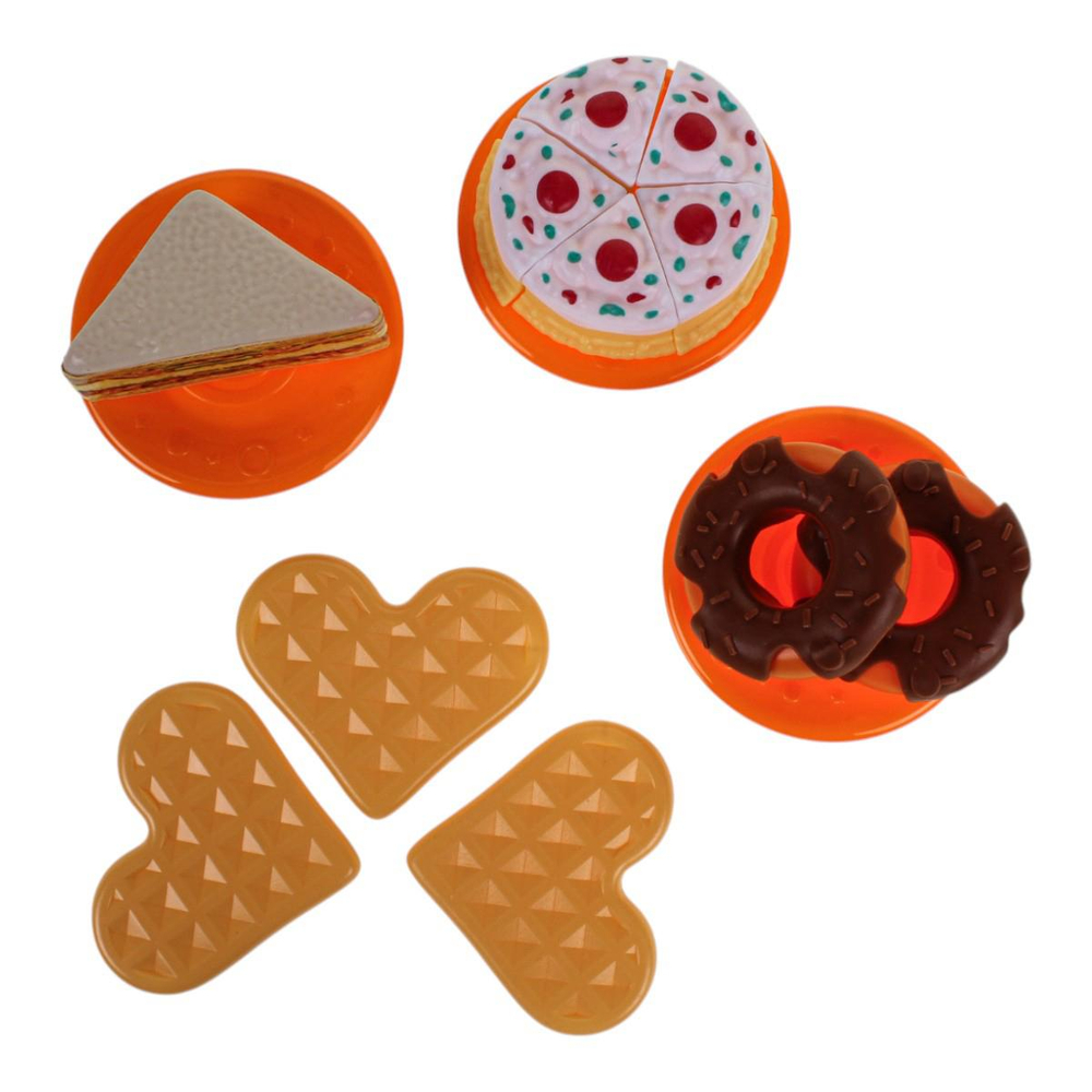 Миксер с аксессуарами 18см, красный, коробка 8023-10