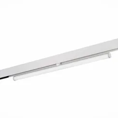 ST803.546.10 Магнитный трековый светильник Белый LED 1*10W 4000K 1 200Lm Ra>90 120° IP20 L604xW28xH8 СКАЙЛАЙН 48V