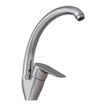 Смеситель для кухни 35k MIXLINE ML14-031 высокий излив б/отв боковая п/гайку (без подводки)