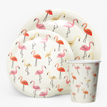 Стаканы (250 мл) Фламинго, Бел