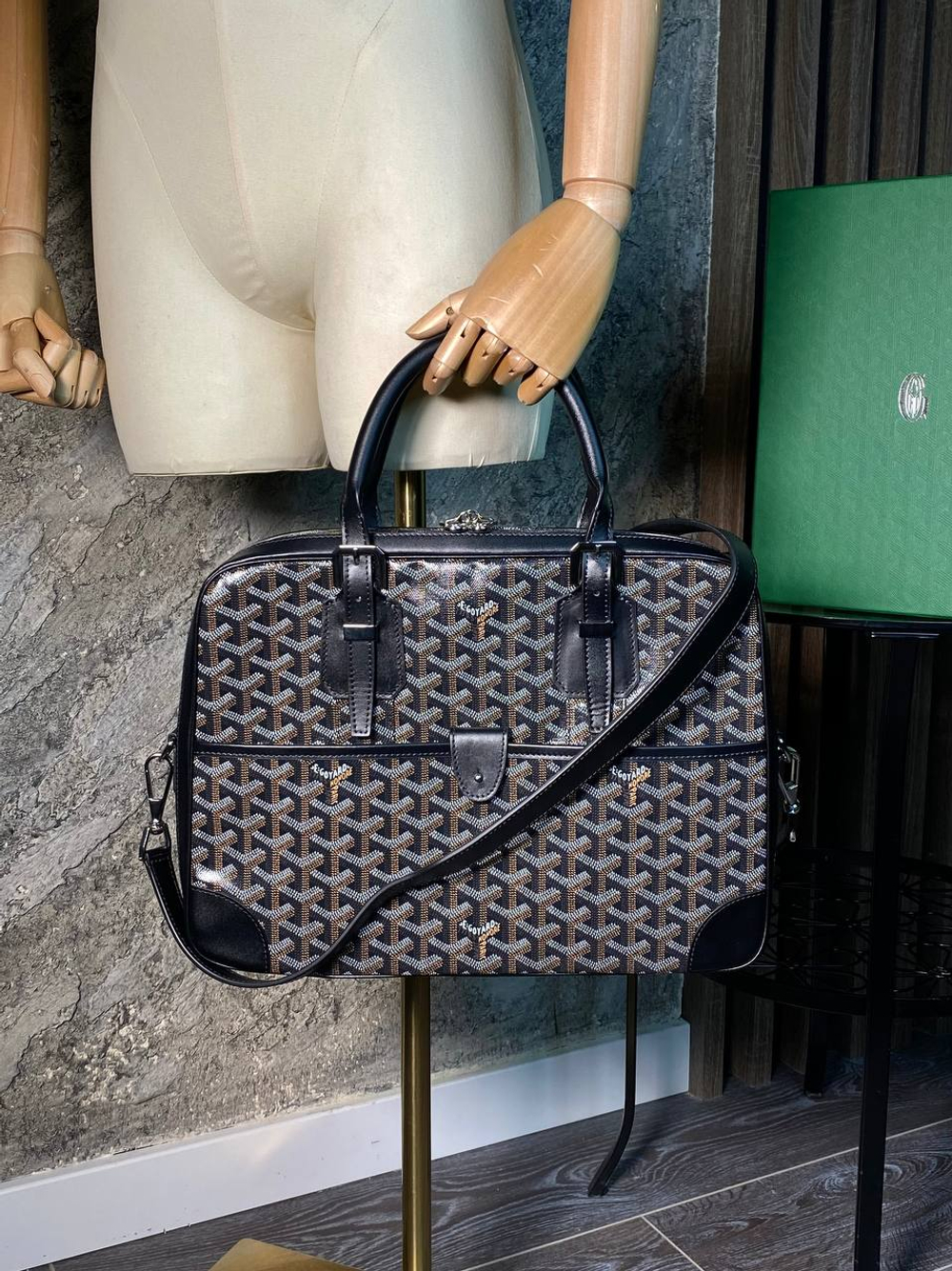 Сумка- портфель Goyard