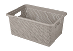 Корзина для хранения универсальная серый «Wenge» 15л, 39,8*27,3*17,2 см