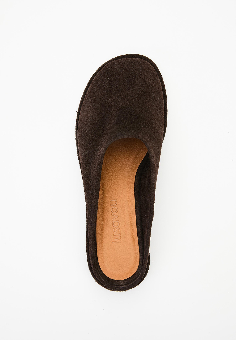 Мюли // Annushka // Chocolate // Suede