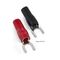 Клемма Stinger SPT5148/8148 Red/Black 8GA ВИЛКА (комплект 4 шт.)