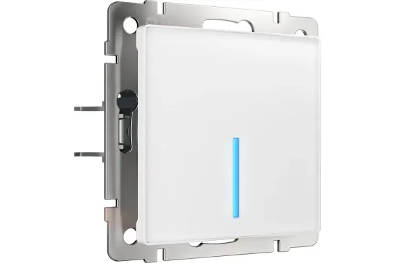 Выключатель Werkel 1 клавиша сенсорный с функцией Wi-Fi белый 39329