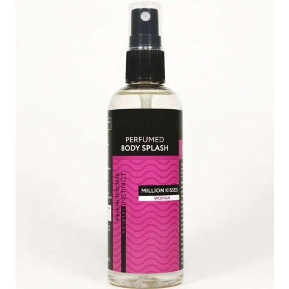 Парфюмированный спрей для тела Natural Instinct  с феромонами жен. "Million Kisses" 100 мл.
