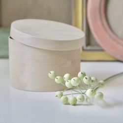 Коробочка-цилиндр из шпона