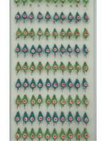 Мормышки фосфорные  № 6 "Конус 1Ф с глазком", 100шт