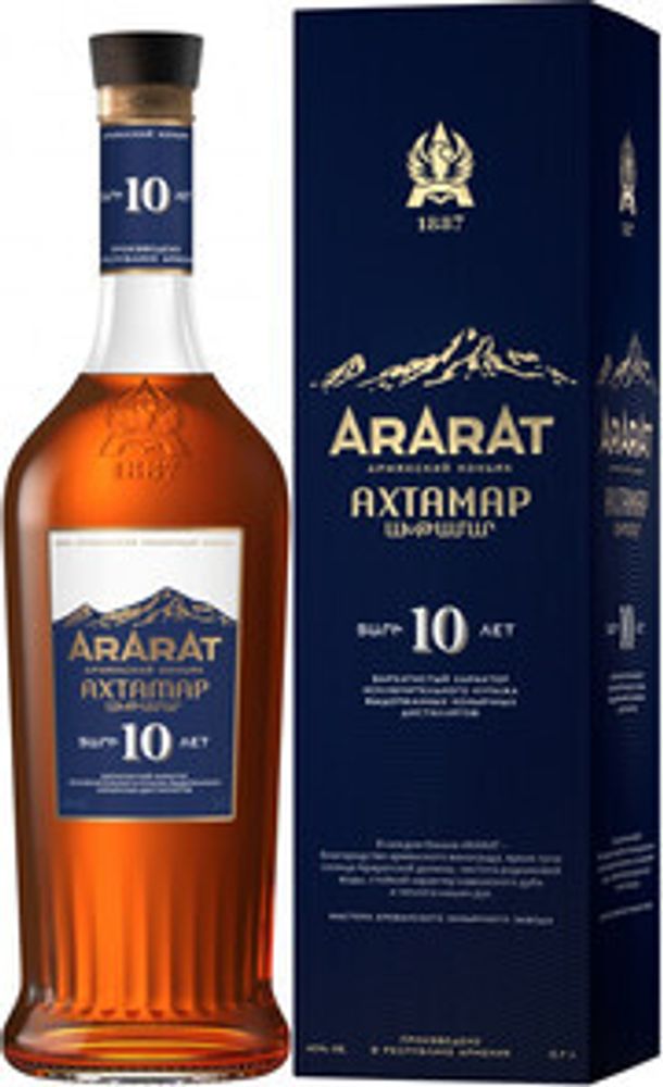 Коньяк Арарат АХТАМАР КС 10 лет