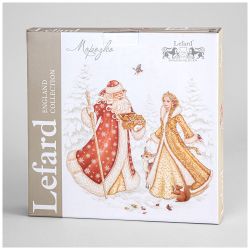 ТАРЕЛКА ОБЕДЕННАЯ LEFARD "МОРОЗКО" 27 СМ (КОР=18ШТ.)