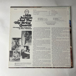 Винтажная виниловая пластинка LP Milt Jackson And The Hip String Quartet (США 1968)