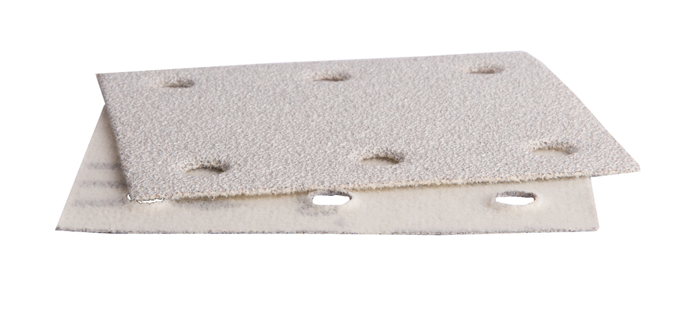 Шлифовальная бумага 114х102 мм, K60, белая 10 шт. Makita P-35813 93х102 мм P60 Липучка Лак / Краска 10 шт.