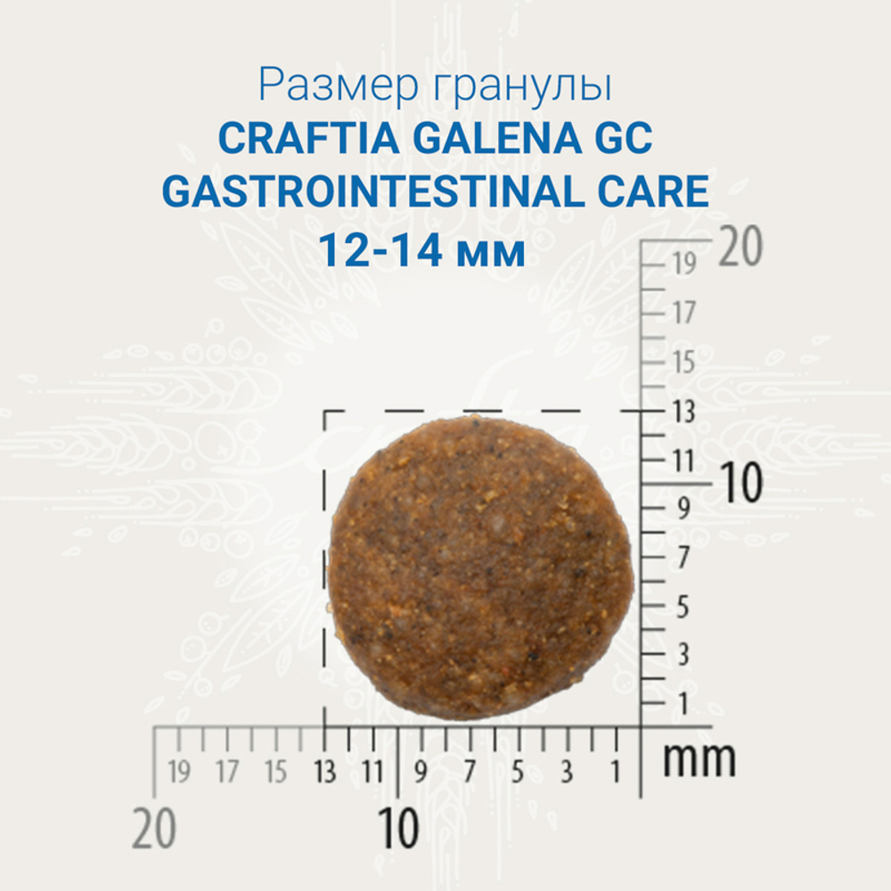 Craftia Galena Dog Gastrointestinal Care Гастроинтестинал 2 кг для собак при проблемах с ЖКТ