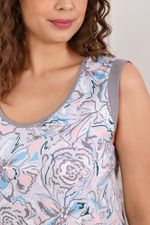 Ночная сорочка Чародейка-2 Виотекс СЕРЫЙ