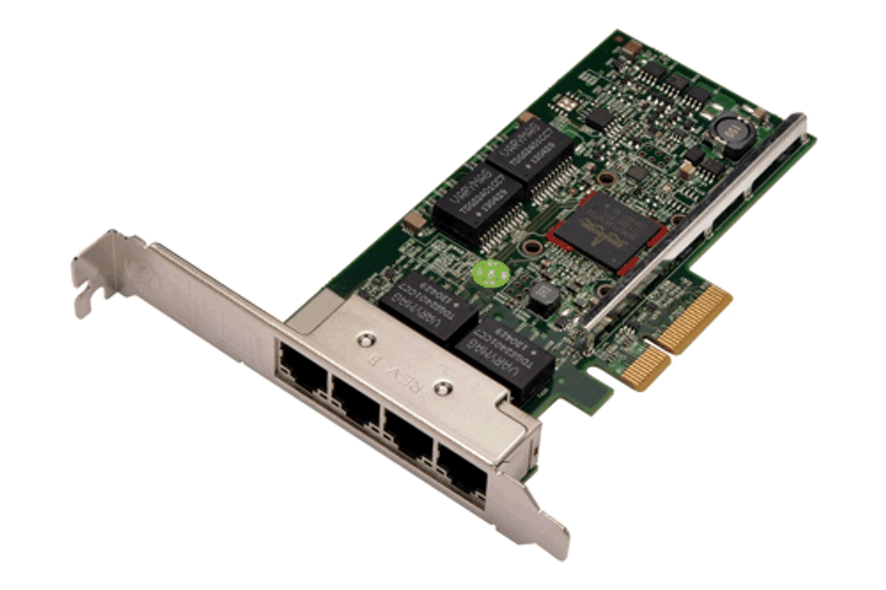 Сетевой адаптер Dell 430-4417 Broadcom 5719 QP PCI-e Adapter