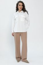 Поло рубашка Алькор (белая) Б13256-10М LT Collection