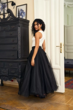 Топ-майка с розой