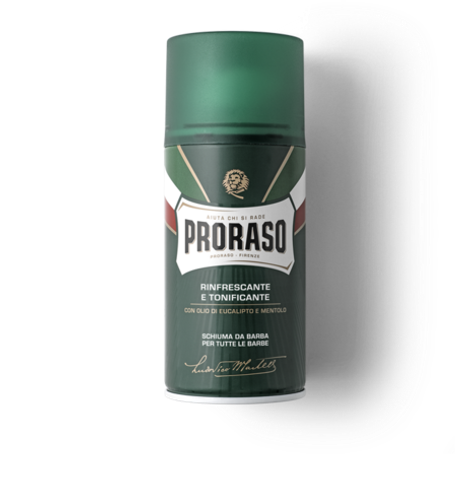 Пена для бритья PRORASO Shaving Foam Освежающая Эвкалипт и Ментол 300 мл