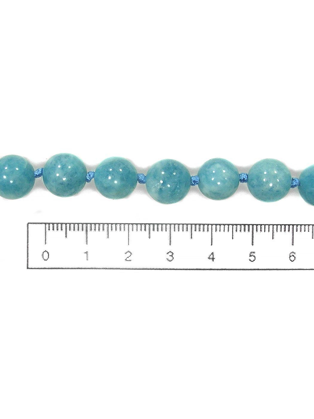 Бусы из Аквамарина akbu001-10