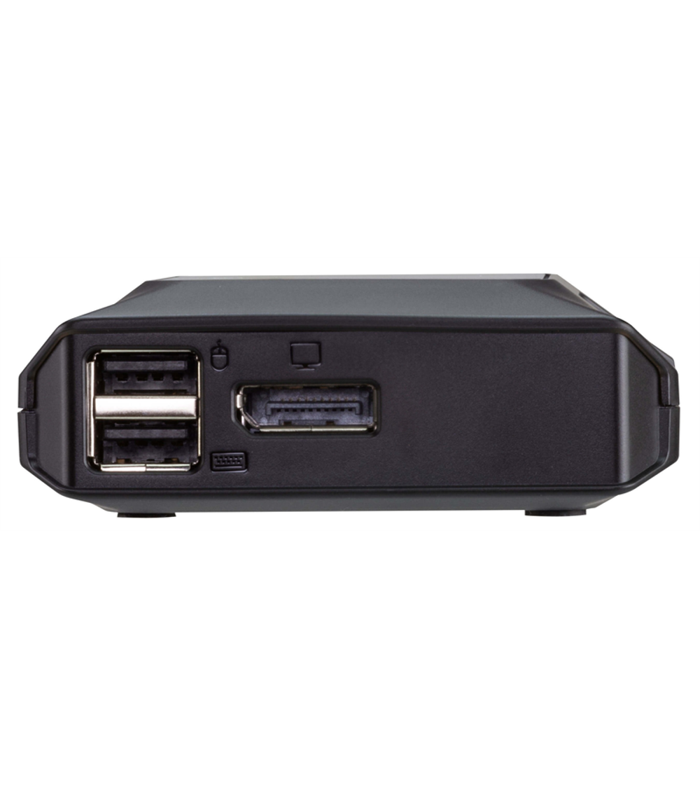 ATEN 2-Port USB-C 4K DisplayPort Cable KVM Switch