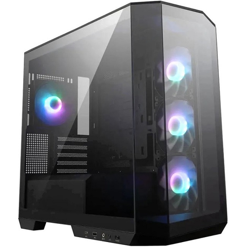 Корпус Mini-Tower MSI MAG Pano M100R PZ TG ARGB, Micro-ATX, черный (306-7G24R25-HH9)