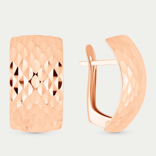 Серьги золотые