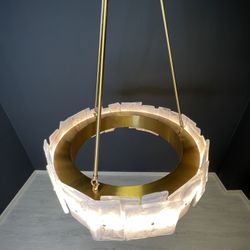 Подвесная Люстра Frost Patterns &Amp; Brass D80 By Imperiumloft