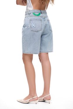 Шорты (Как у Джиджи), голубые