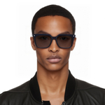 Burberry Sunglasses Rectangular Sunglasses Men"s