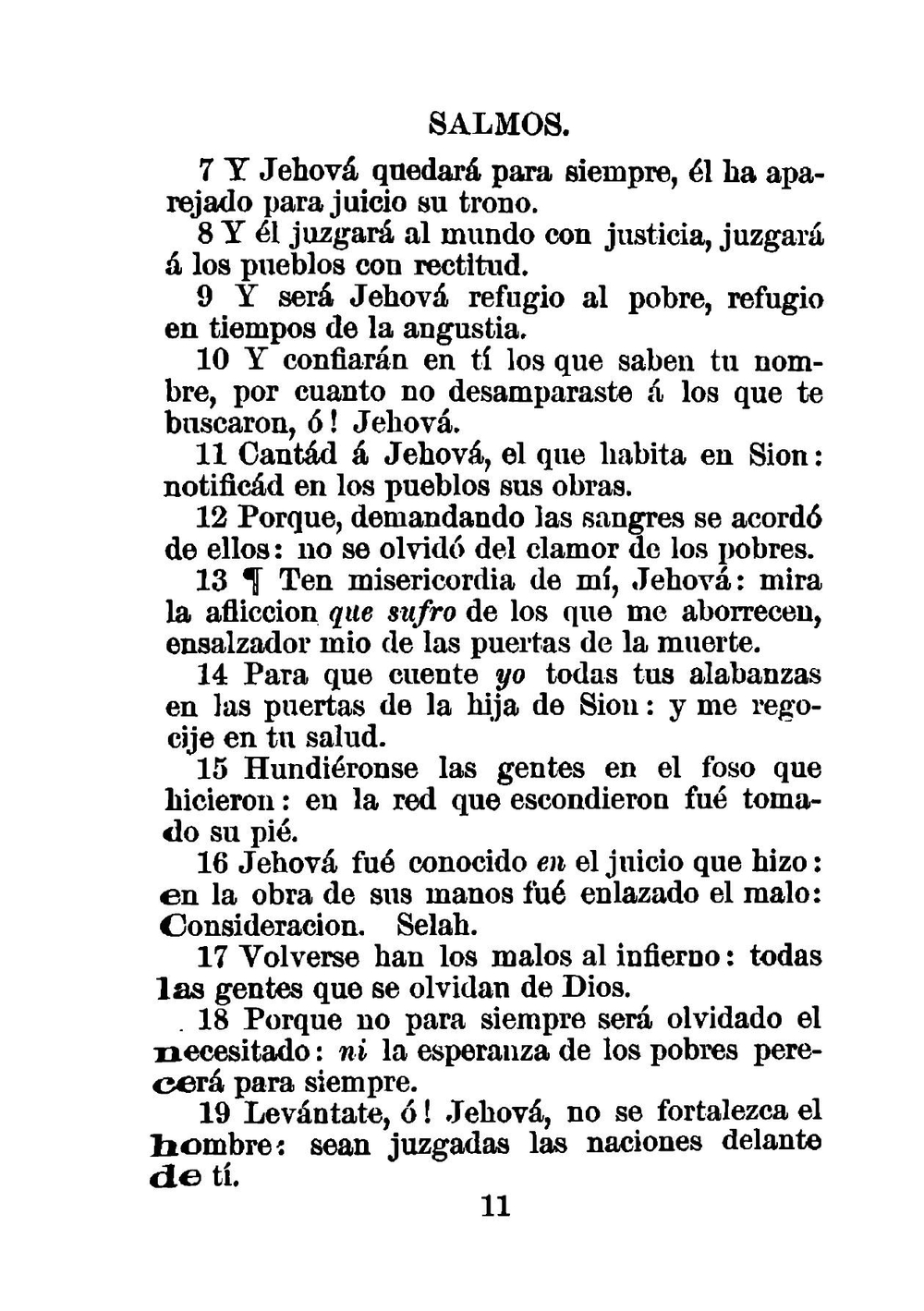 El libro de los salmos | Cipriano de Valera