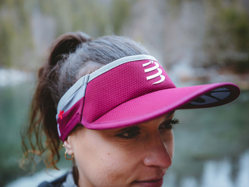 Visor Ultralight "Красное Вино/Темно-серый"