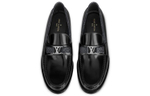 LOUIS VUITTON Major Loafers "Black With Monogram Deco"