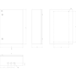 Корпус ЩМПг-07 600х400х175 IP54 SHMPg-07_IP54_SIMPLE метал. Эра Б0047696