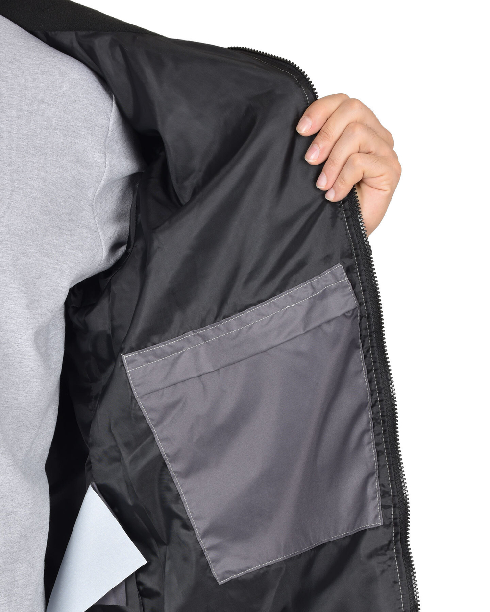 Куртка Спринтер цв. серый с черным