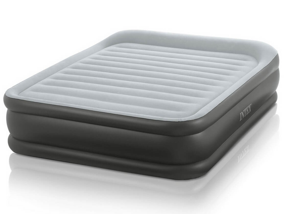 Надувная кровать Intex Deluxe Pillow Rest Raised 152х203х42(47)см. арт.64436